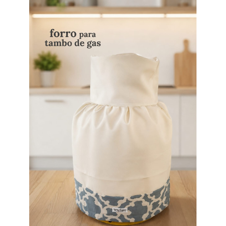 Forro para tambo de gas